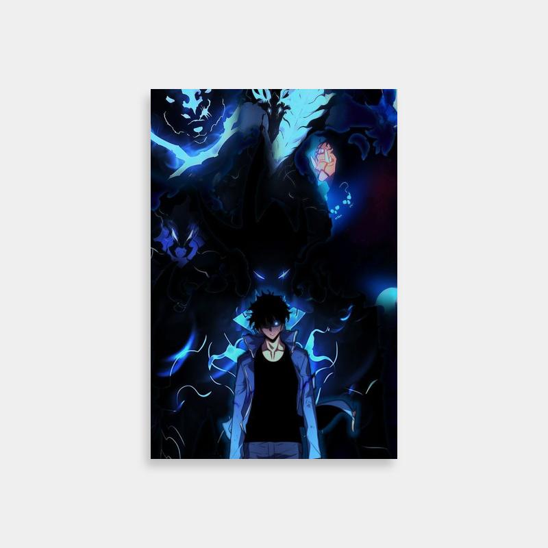 Bellion Poster - Solo Leveling Dark Aesthetic