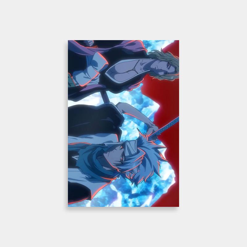Toshiro Hitsugaya Bleach Poster - Anime Character Art Print