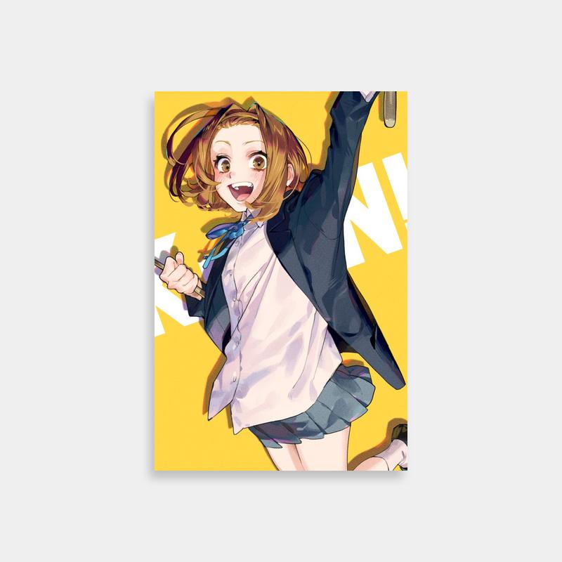 Ritsu Tainaka K-ON! Anime Poster - Umbrella Elegance Art