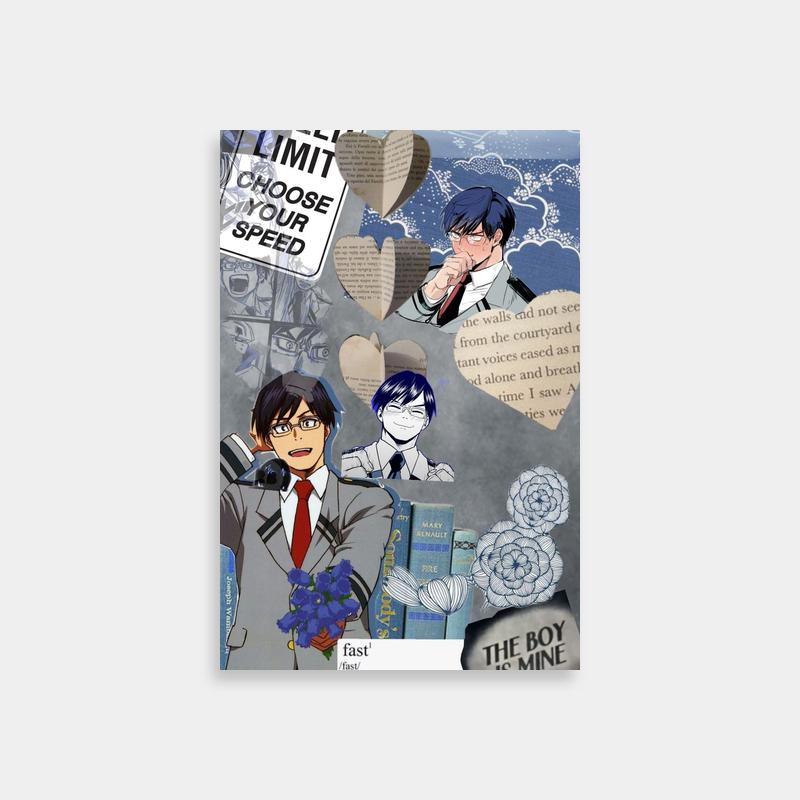 Tenya Iida My Hero Academia Poster - Group Scene Anime Wall Art