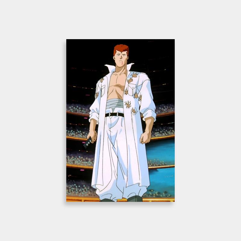 Kazuma Kuwabara Yu Yu Hakusho Stadium Poster
