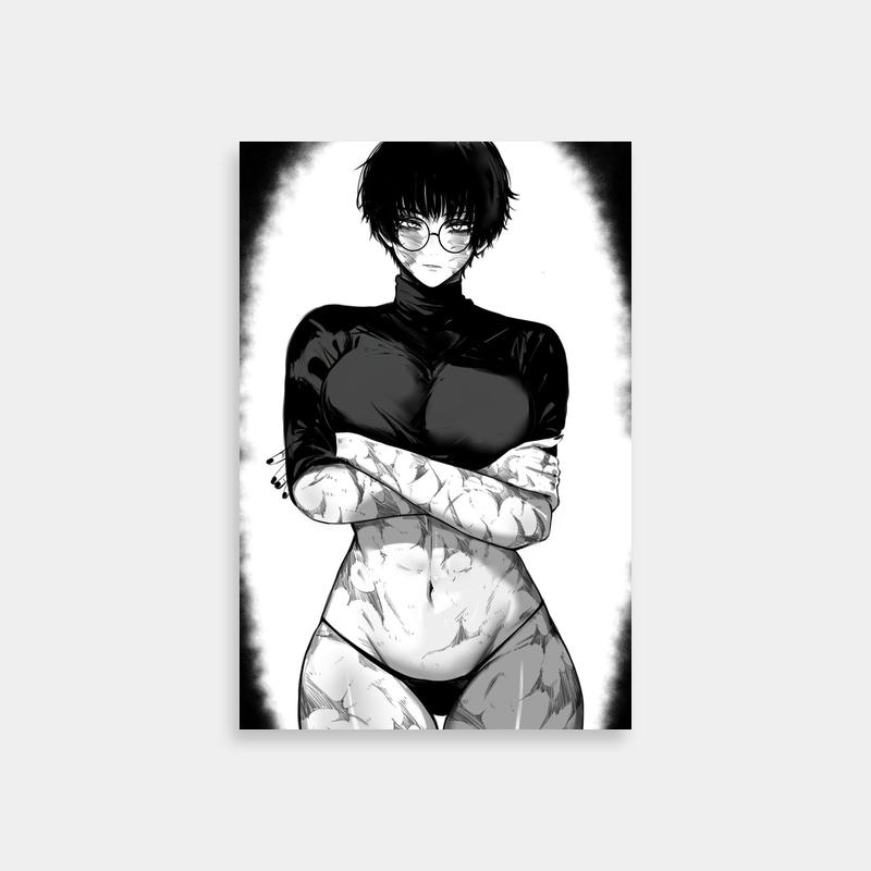 Maki Zenin Confident Pose Poster - Jujutsu Kaisen Art