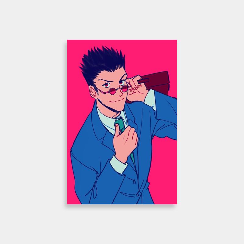 Leorio Paradinight Call Poster - Hunter x Hunter Art