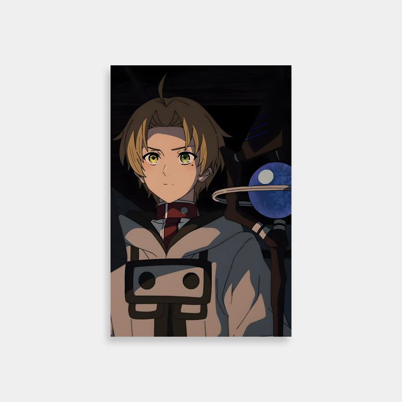 Rudeus Greyrat Mushoku Tensei Anime Wall Art - Blonde Character Print