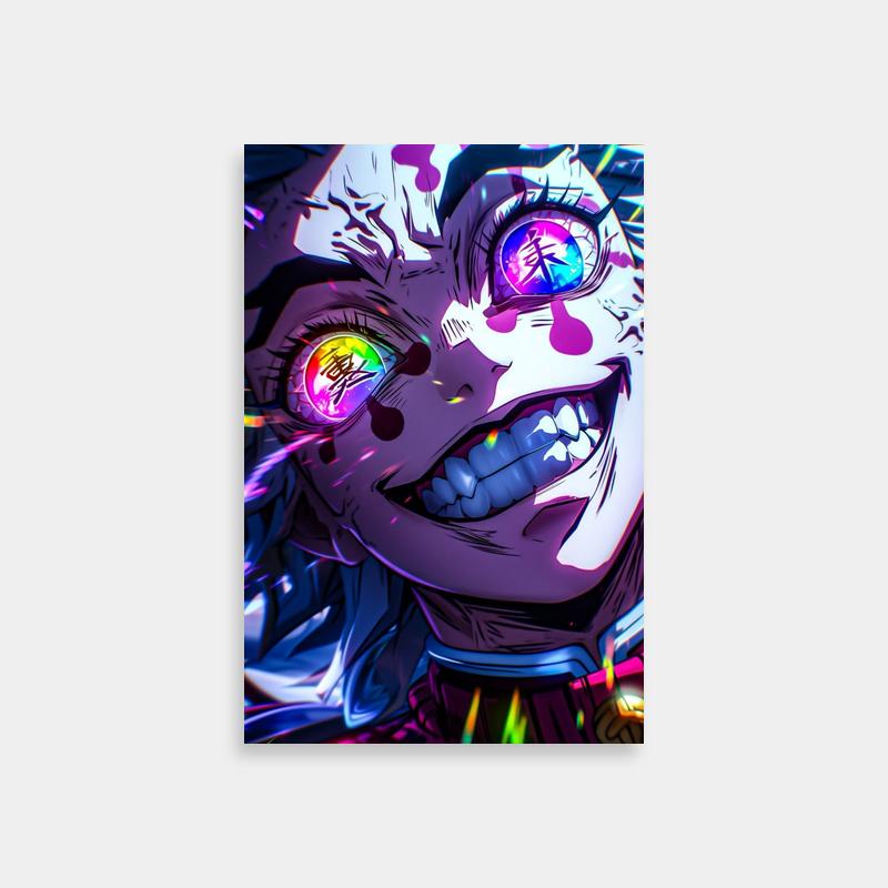 Demon Slayer Akaza Poster - Anime Wall Art Print