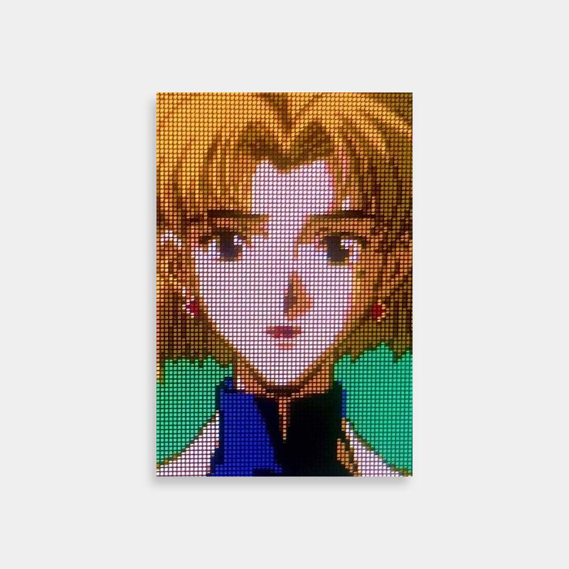 Ritsuko Akagi Character Poster - Neon Genesis Evangelion Art