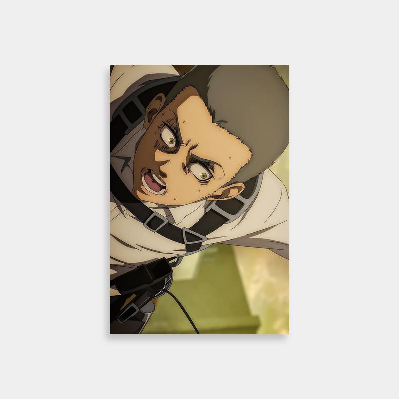 Connie Springer Attack on Titan Wall Art - Wide-Eyed Anime Character