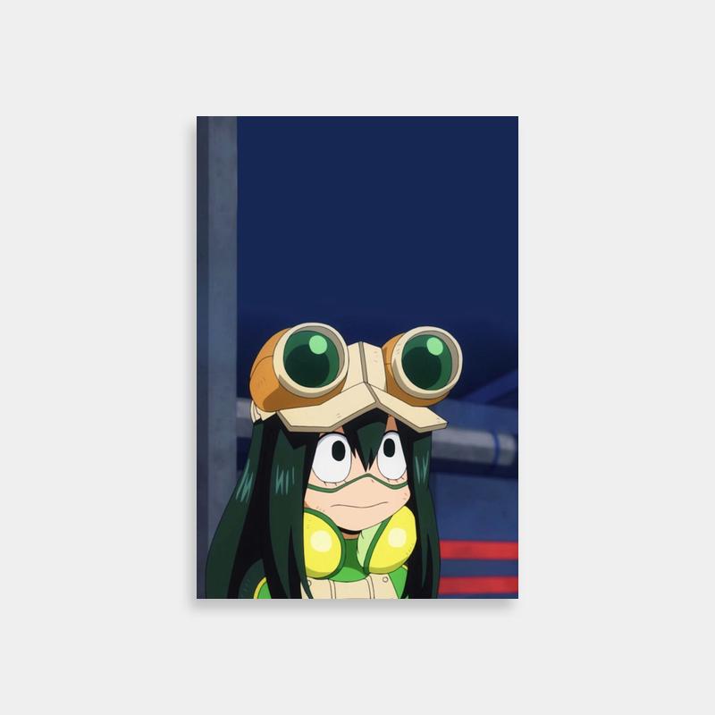 Tsuyu Asui in Green Outfit - My Hero Academia Goggles Poster