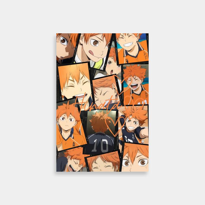 Haikyuu!! Hinata Shoyo Wall Art - Volleyball Aesthetic