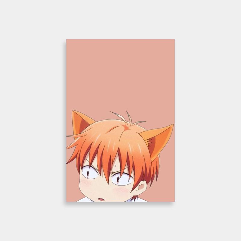 Kyo Sohma Orange Hair Anime Character Poster