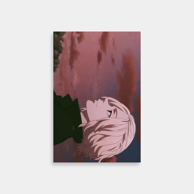 Tokyo Revengers Mikey Anime Poster - Character Gazing at Sky