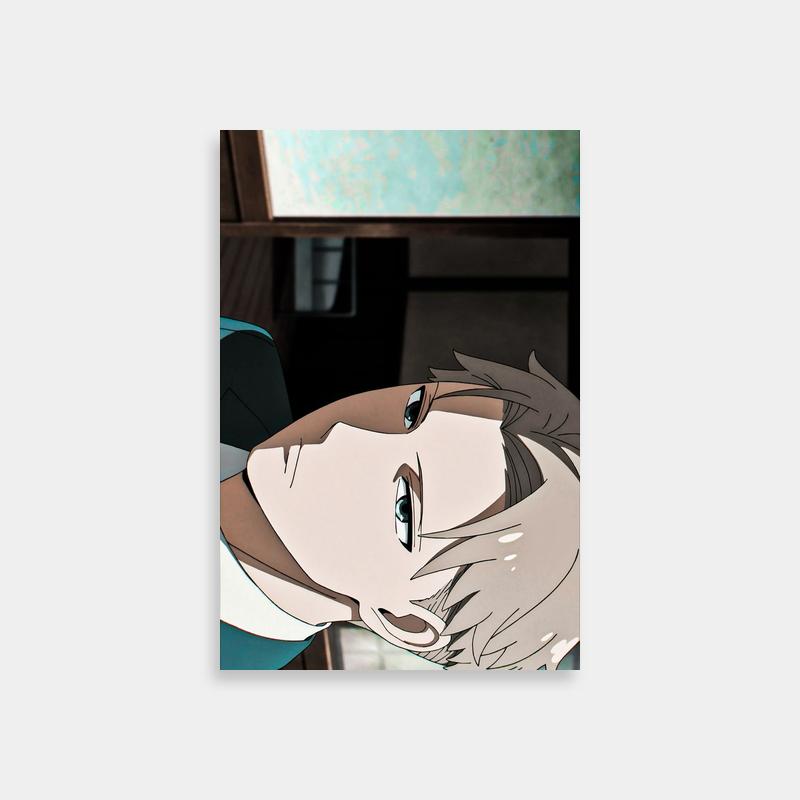 Loid Forger Spy x Family Anime Wall Art - Blue-Eyed Character Portrait
