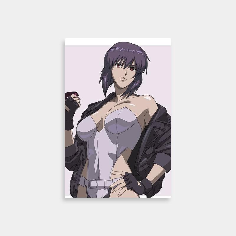 Major Motoko Kusanagi Ghost in the Shell Poster