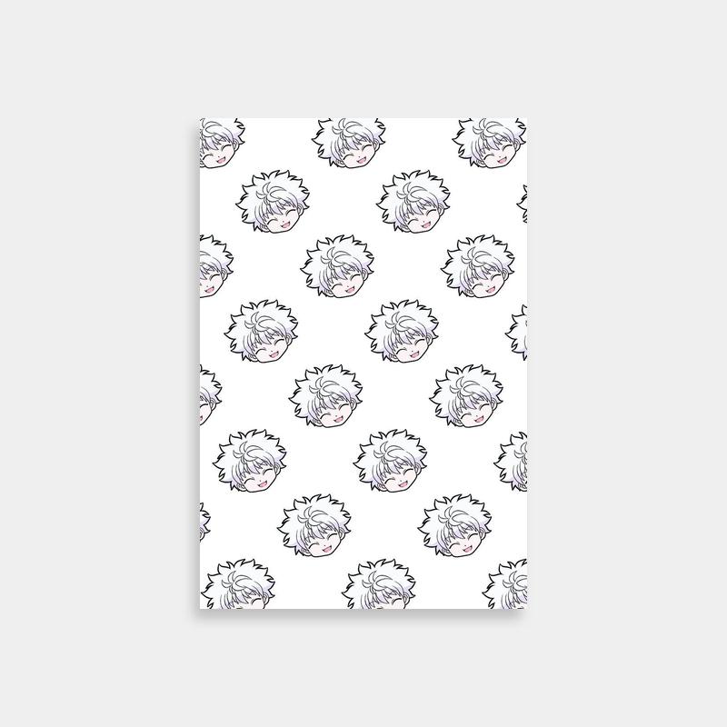 Killua Zoldyck Pattern Poster - Hunter x Hunter Art