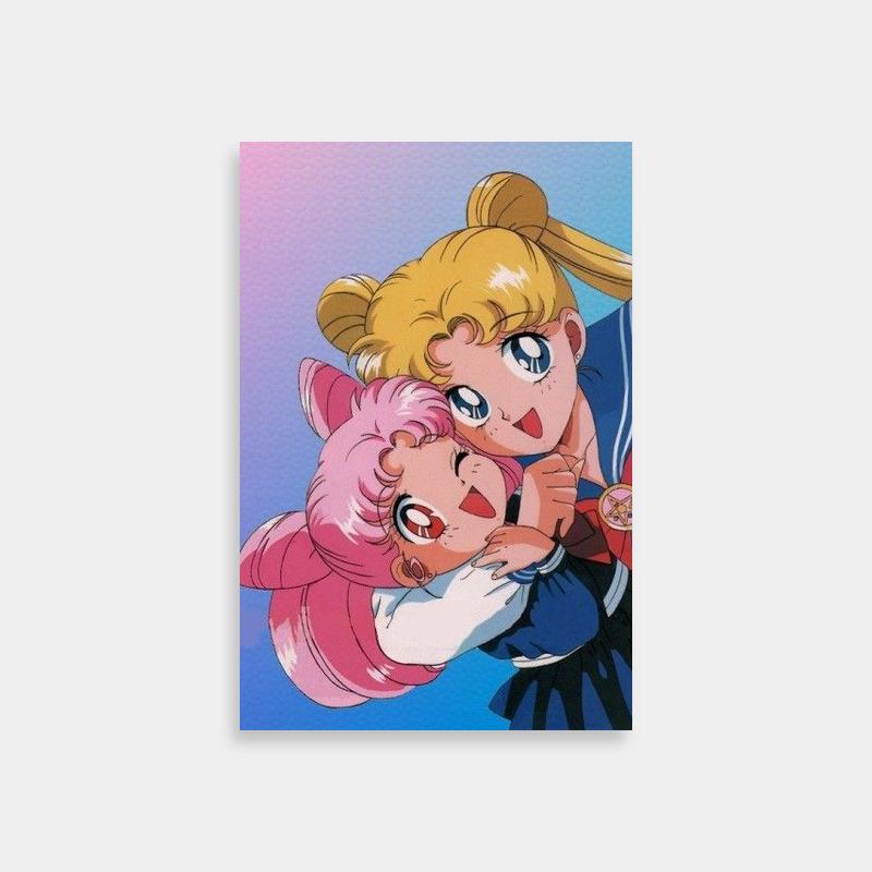 Chibiusa Sailor Moon Hugging Poster - Anime Characters