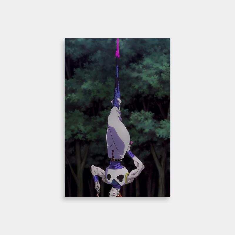 Hisoka Hunter x Hunter Upside-Down Character Poster