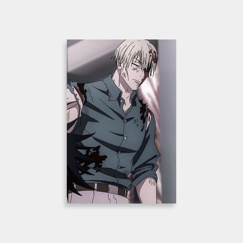 Kento Nanami Jujutsu Kaisen Poster - White-Haired Character Art