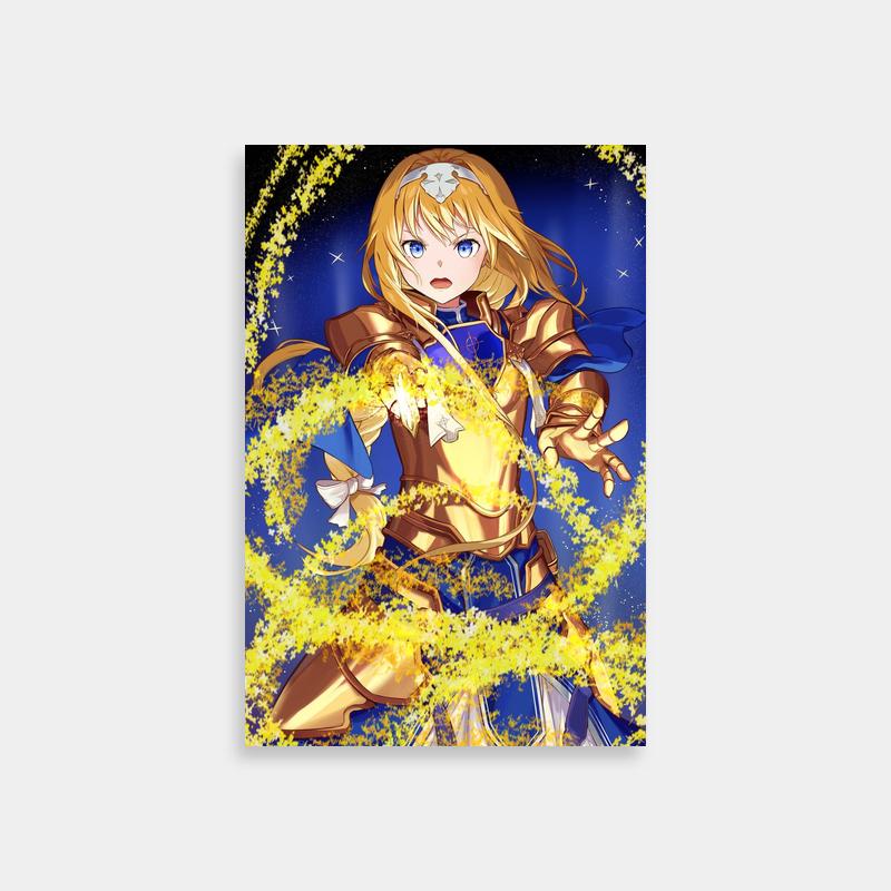 Alice Zuberg Sword Art Online Poster - Anime Wall Art