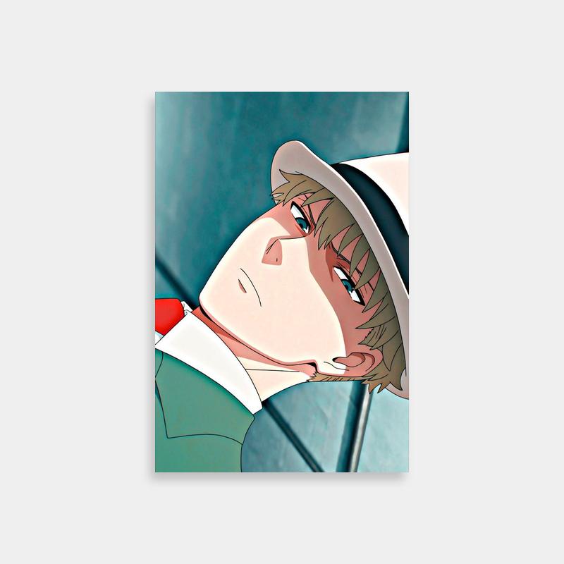 Bond Forger Spy x Family Poster - Animated Man in Hat