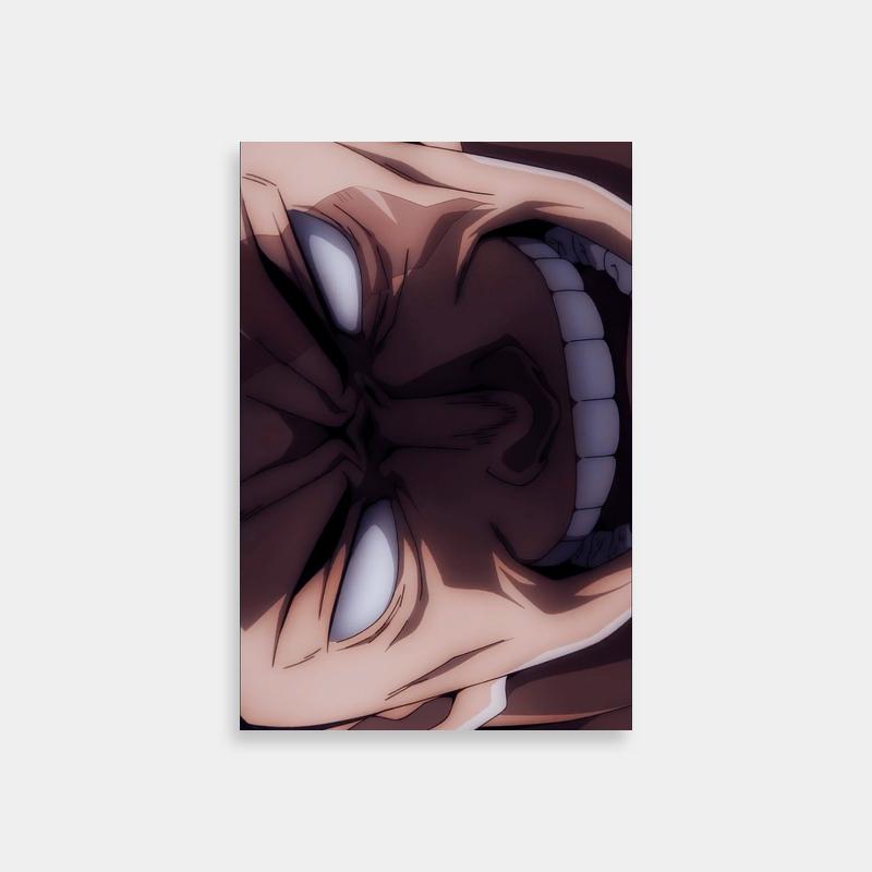 Aoi Todo Jujutsu Kaisen Poster - Intense Anime Character Expression