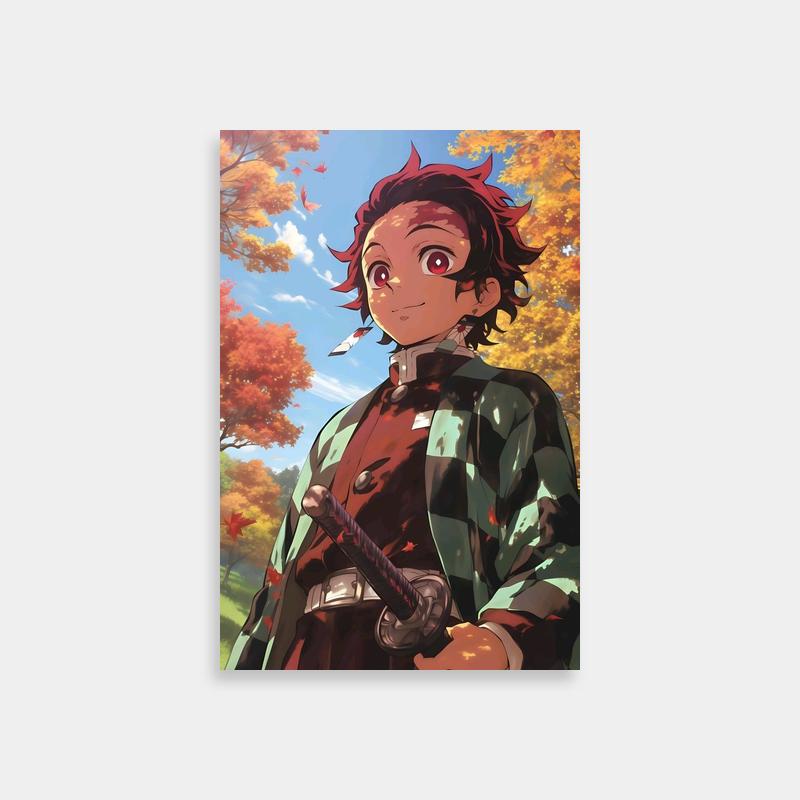 Tanjiro Kamado Demon Slayer Anime Poster