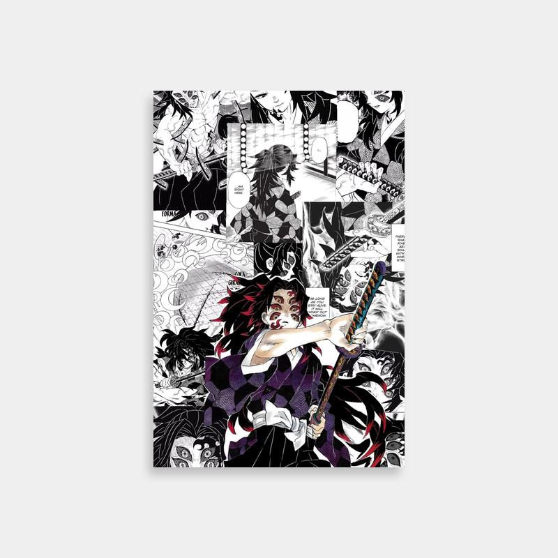 Kokushibo Demon Slayer Poster - Anime Character Art