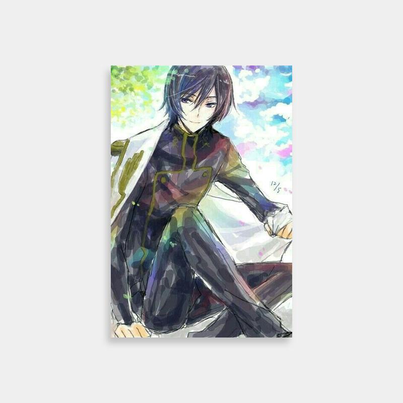 Code Geass Schneizel el Britannia Anime Poster - Cross-Legged Character