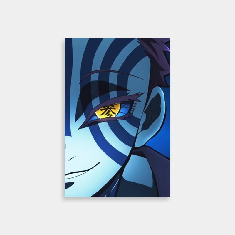 Demon Slayer Akaza HD Poster - Anime Art