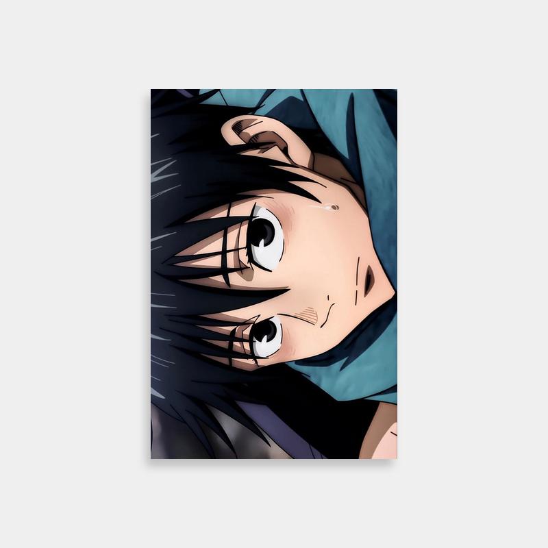 Yuta Okkotsu Jujutsu Kaisen Anime Poster - Black Hair & Big Eyes