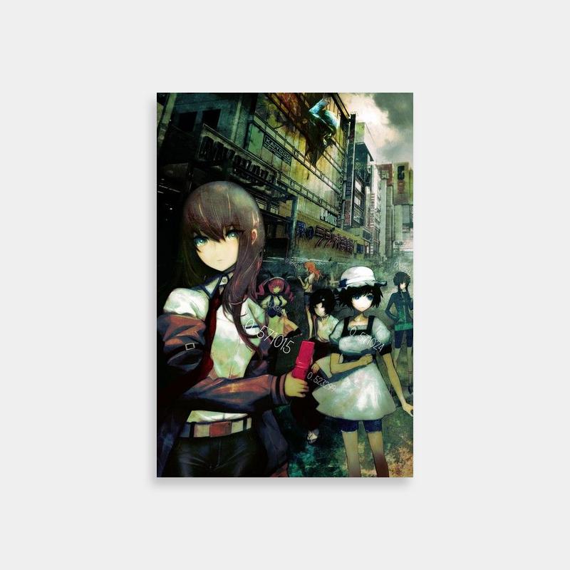 Suzuha Amane Steins;Gate Street Scene Anime Poster