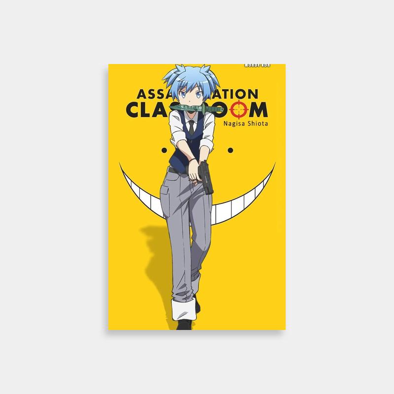 Nagisa Shiota Crescent Moon Anime Poster - Assassination Classroom Art
