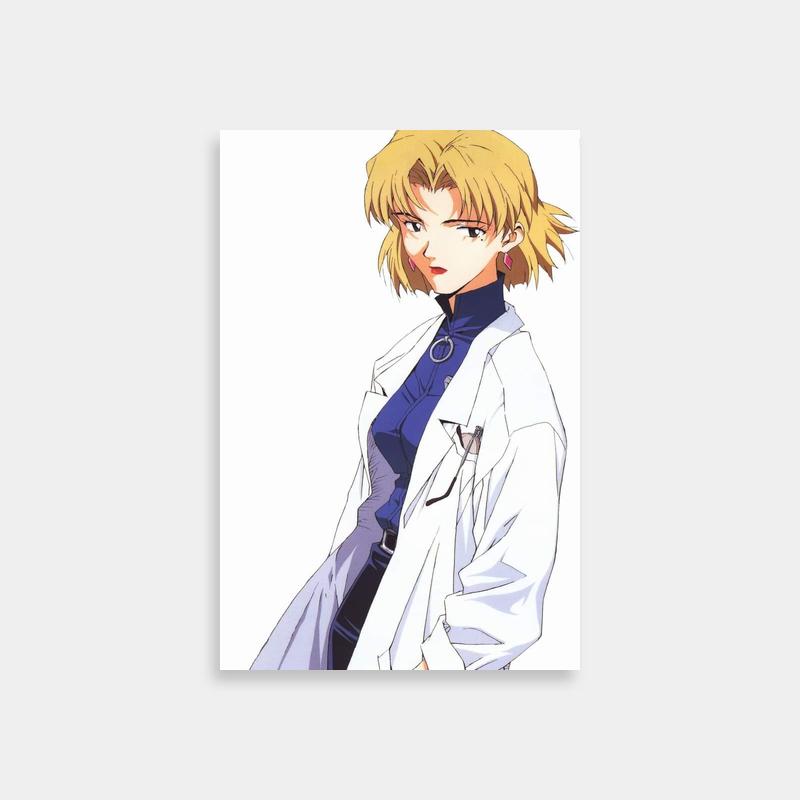 Ritsuko Akagi Neon Genesis Evangelion Poster - Anime Wall Art