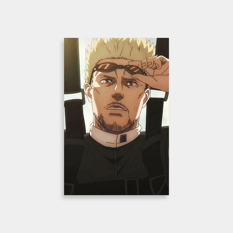 Reiner Braun Blonde Hair Character Art Print
