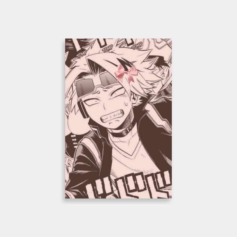 Denki Kaminari 'I Love You' Anime Poster - My Hero Academia