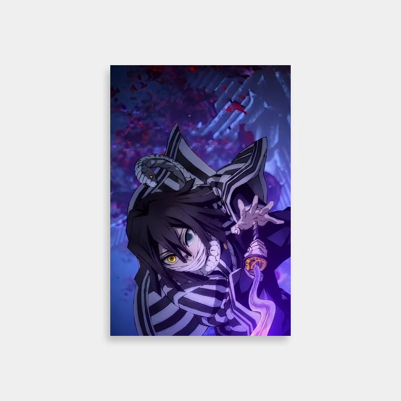 Obanai Iguro Demon Slayer Poster