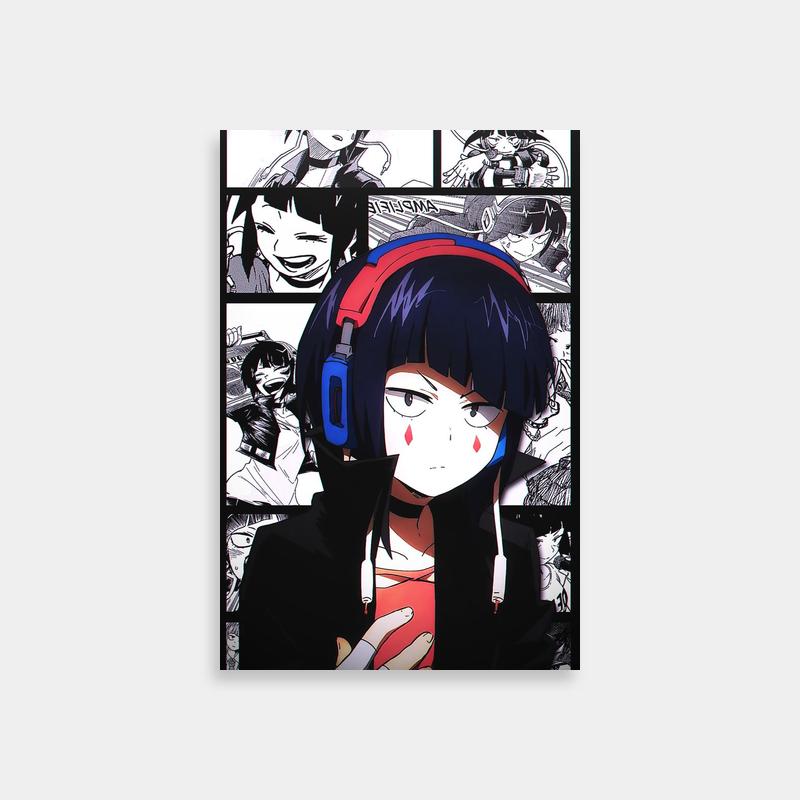 Kyoka Jiro My Hero Academia Poster – Anime Character with Heads