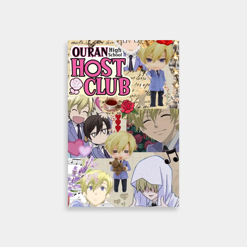 Tamaki Suoh Ouran Host Club Anime Poster - Character Collection Art