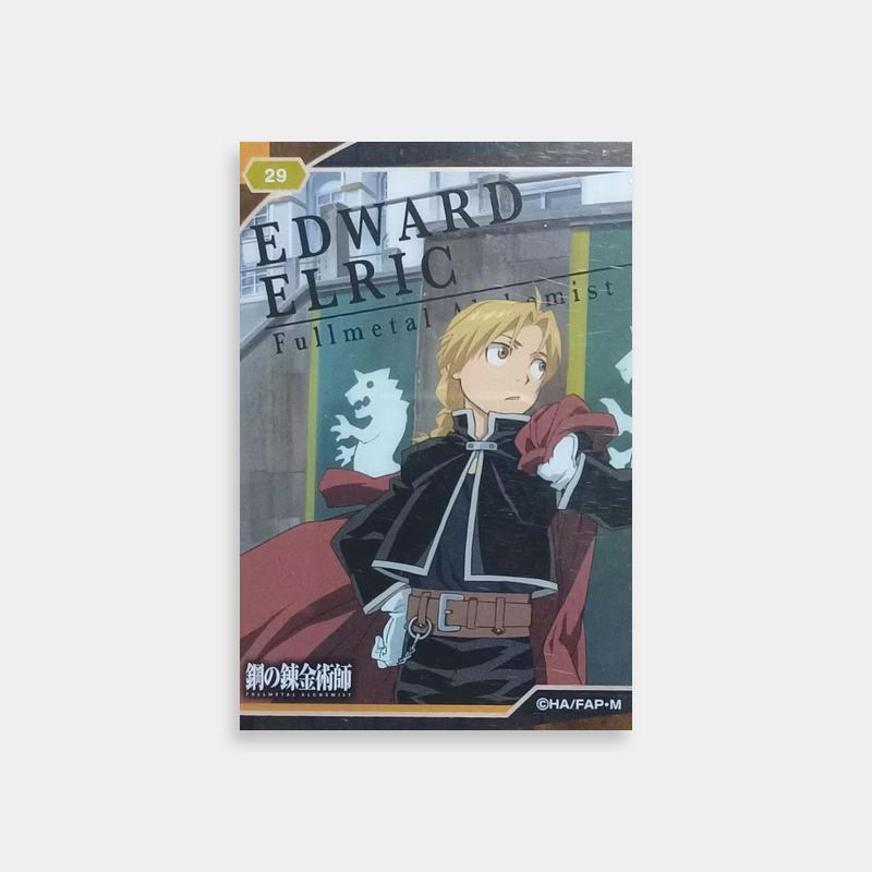 Edward Elric Fire Emblem Anime Card Poster