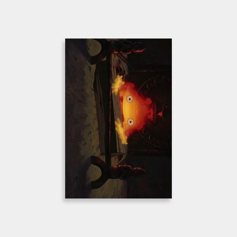 Yubaba Fire Spirit Poster - Spirited Away Villain Art
