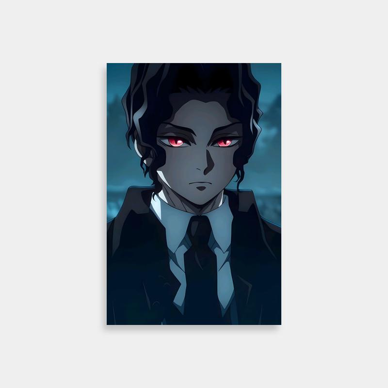 Muzan Kibutsuji Demon Slayer Villain Poster