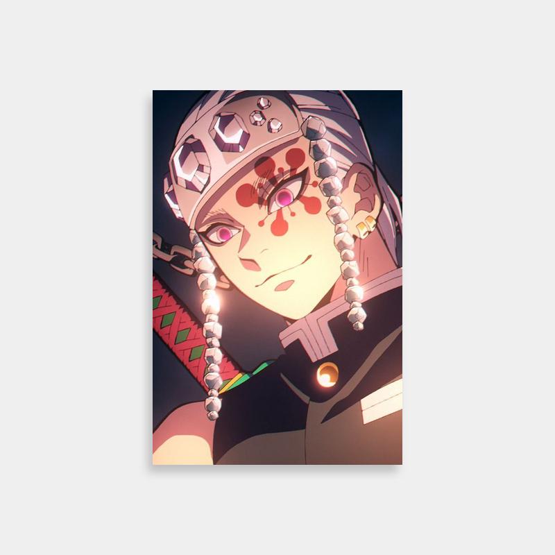 Tengen Uzui Demon Slayer Poster - Anime Wall Art
