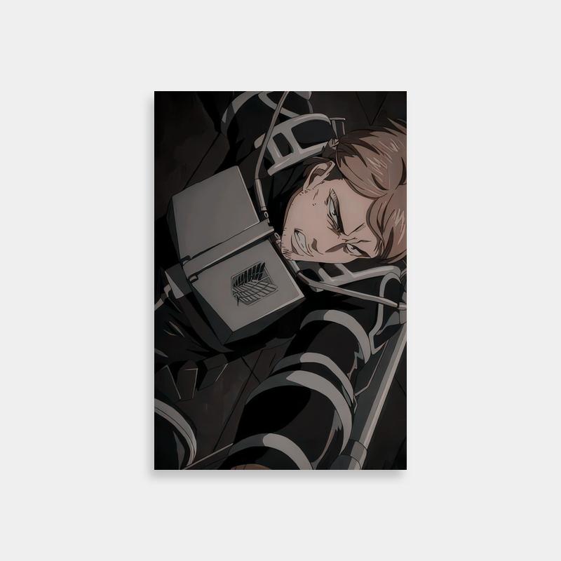 Jean Kirstein Attack on Titan Poster - Emotional Anime Scene