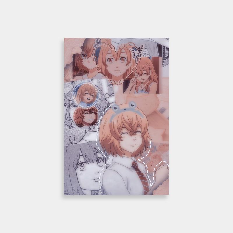 Hinata Tachibana Tokyo Revengers Wall Art - Anime Characters with Expressions