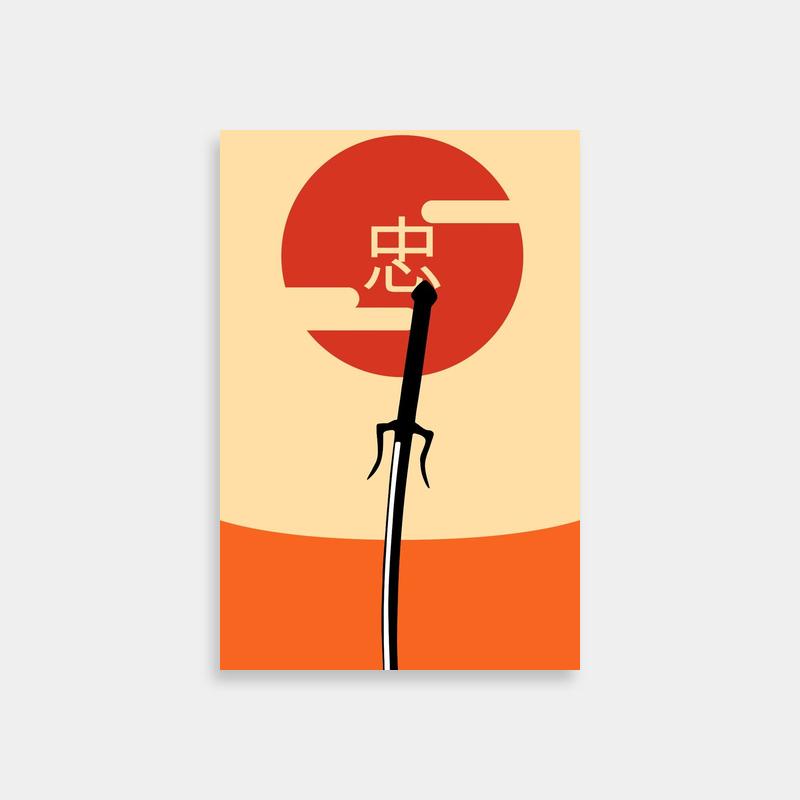 Samurai Champloo Mugen Poster - Anime Art Print