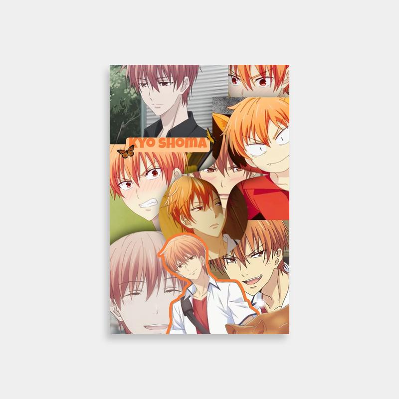 Kyon and Friends Anime Poster - Colorful Character Art Print