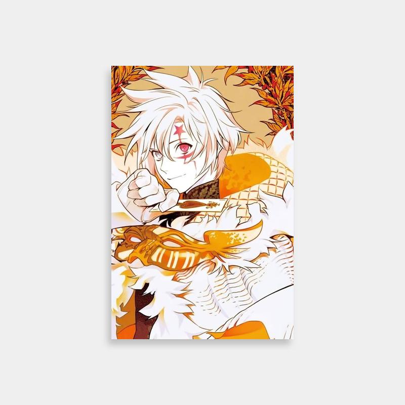 Allen Walker D.Gray-man Anime Poster - Knife-Wielding Character