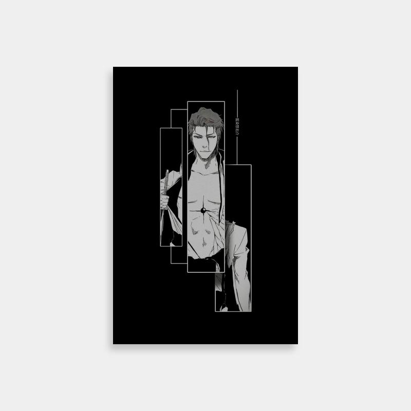 Aizen Sosuke Bleach Poster - Anime Character Art