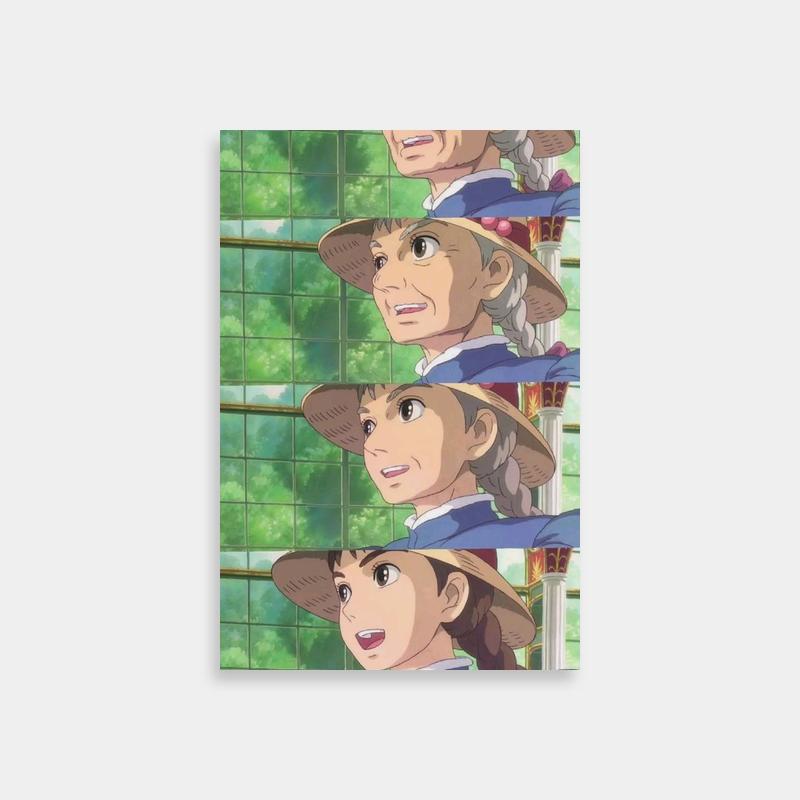Sophie Hatter Poster - Howl's Moving Castle Anime Characters