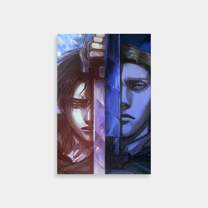 Erwin Smith Attack on Titan HD Poster - Anime Wall Decor