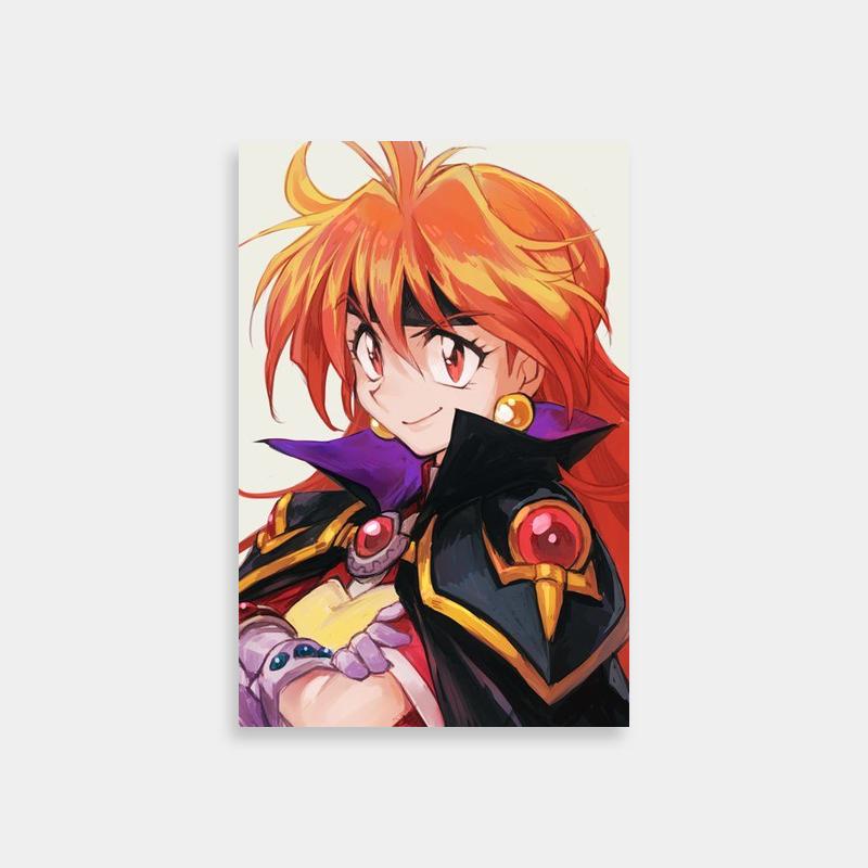 C.C. Code Geass Poster - Anime Character in Armor with Red Hair